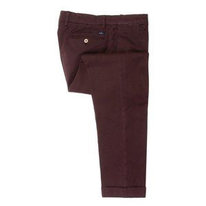 Mason’s Merlot Stretch Twill New York Pants